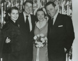 1952 Ronald Reagan & Nancy Davis wedding