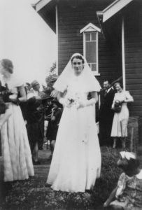1953 Australian bride