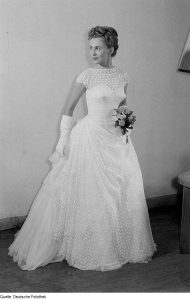 1954 German bride