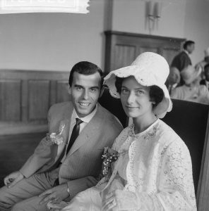 Netherlands bride & groom, 1961