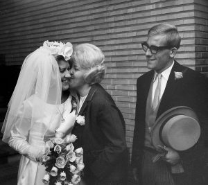 1964 wedding party. Netherlands