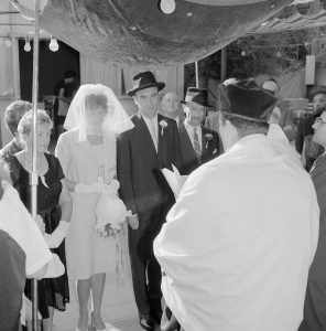 1964 wedding, Tel Aviv