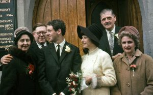 New Zealand wedding party, 1966