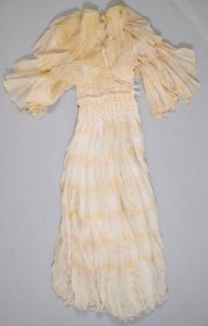 1970 Zandra Rhodes wedding dress