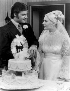 TV wedding on Another World, 1971
