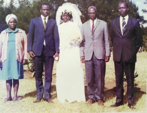 Kenyan wedding party, 1972