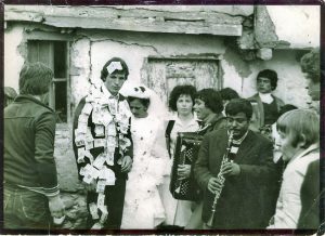 Macedonian wedding party, 1973