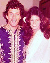 California bride & groom, 1974