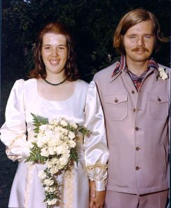 Nantucket bride & groom, 1978