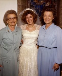 Missouri wedding party, 1981