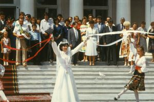 Moldovan wedding party, 1985