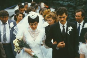 Moldovan bride & groom, 1985