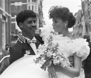 Netherlands bride & groom, 1985