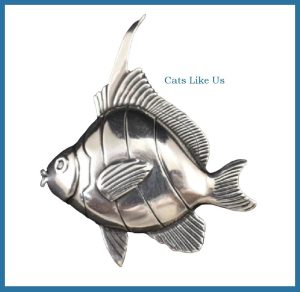 silver fish pin